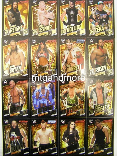 Slam attax then - then, now