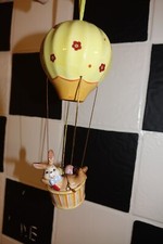 Vintage    Goebel    Hase mit Heißluftballon  Sammlerfigur  RAR   TOP  wie neu