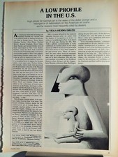 HORST ANTES ART PIECE VTG ORIG