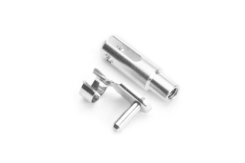 Alu gabelkopf 4mm - m3, m.