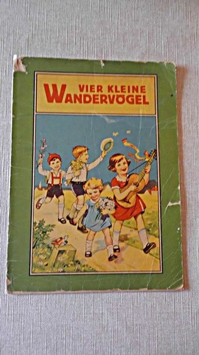 Vier kleine wandervögel wohl - wandervögel,