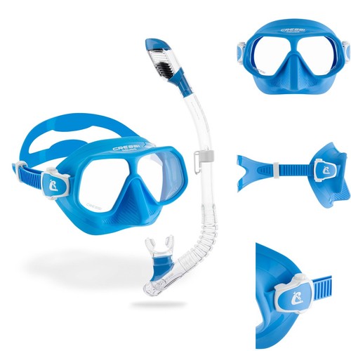 Cressi dry kits - cressi, azure/clear