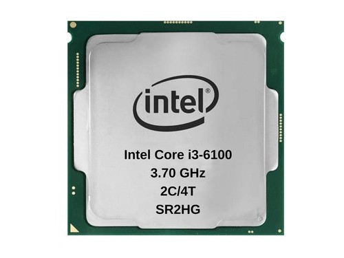 Intel core 6100 2x 3 - core, 3,70