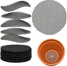 Bonsai Drainagegitter 50 Stück Kunststoff 5 cm rund Pflanzkübel