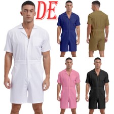 DE Herren Jumpsuit Kurz Sommer