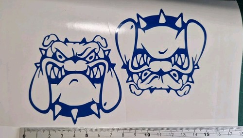 Bulldog tuning sticker - bulldog,
