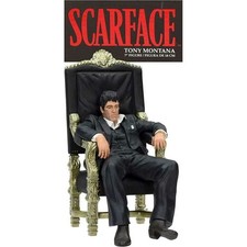Scarface Tony Montana sitzende