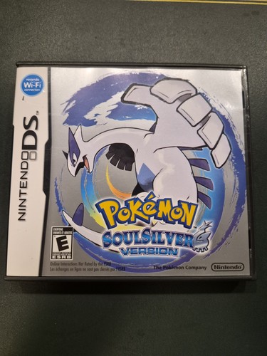 Pokemon soul silver cib and - silver,