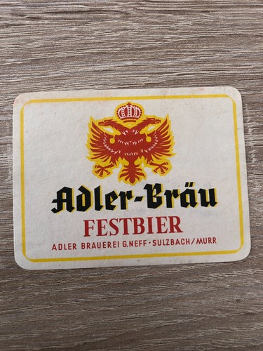 Bieretikett adler brauerei - bieretikett, adler-brauerei