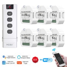 WiFi Funk Rolladensteuerung Nachrüstset Vorhang Schalter 433mhz RF Fernbedienung