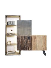 CITY Highboard mit 3 Türen