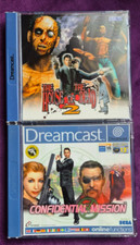 The House of the Dead 2 + Confidential Mission  Dreamcast mit Light Gun 