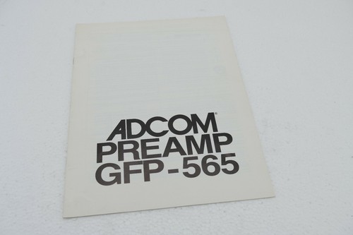 Adcom gfp 565 - adcom, --