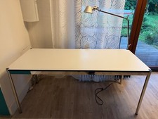 USM Haller Tisch 175 x 75 + Artemide Tolomeo Leuchte