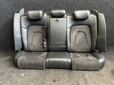 Leder/Alcantara Rücksitzbank Audi A4 B8 8K Sitzbank Sitz schwarz 8K0885375F