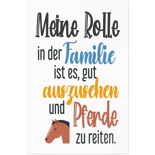 Meine rolle der familie - meine,