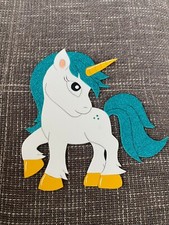 Moosgummi Einhorn, Pferd, Wand und Kinderzimmer dekoration ,Handmachen, Neu