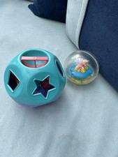 Tupperware Shape-o Toy ball - Kombi-Ball Sortierspiel und weiterer Rollball
