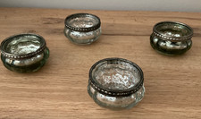 4 kleine Teelichthalter