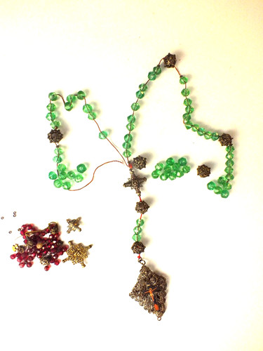 Antiker rosenkranz - -,