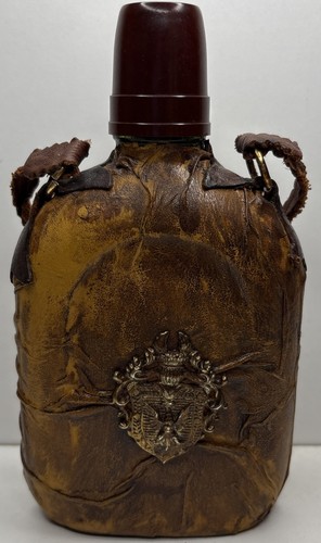 Alte trageflasche glas mit - glas,