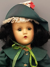 alte PUPPE Madame Alexander 'SCARLETT O´HARA' ca.37cm zum wiederherrichten RAR