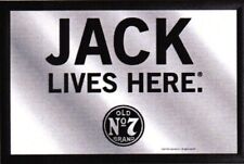 Jack Daniels Whiskey lives here Spiegel 30cm Wandspiegel Bar Kneipe