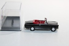 Brekina 1:87 PKW 29151 Peugeot 403 Cabriolet schwarz Drummer OVP A