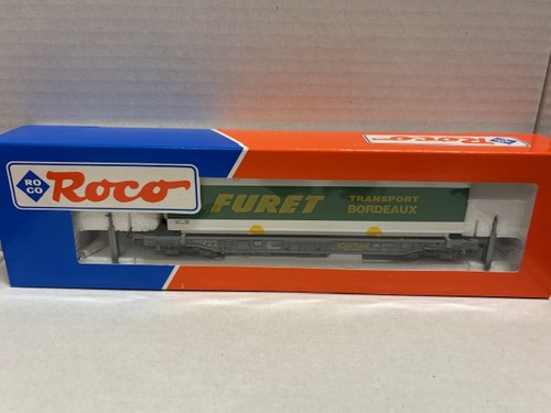 Roco containertragwagen - roco,