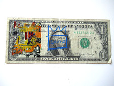 c) J.M.BASQUIAT: 1$ BANKNOTE