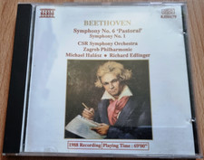 BEETHOVEN Sinfonie Nr. 6 op. 68 "Pastorale" (Halász) + Sinfonie Nr. 1 (Edlinger)