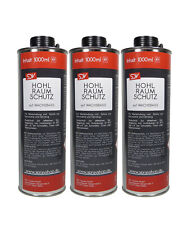 HOHLRAUMVERSIEGELUNG 3x 1 Liter HOHLRAUMSCHUTZ HOHLRAUMWACHS 1L 1000ml KFZ Auto