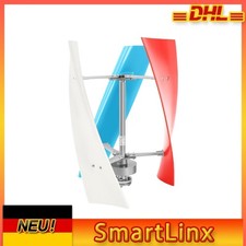 24V Windrad Windkraftanlage 400W Garten Windturbine windgenerator Vertikal NEU