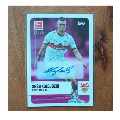 Topps saša kalajdžić vfb - saša,
