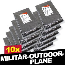 10x Unterlegplane BW