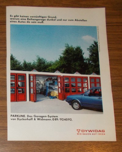 Seltene werbung dywidag - werbung,