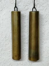 2 Messingfalzgewichte 575/778/