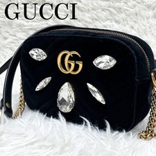 Gucci Marmont Velvet Shoulder