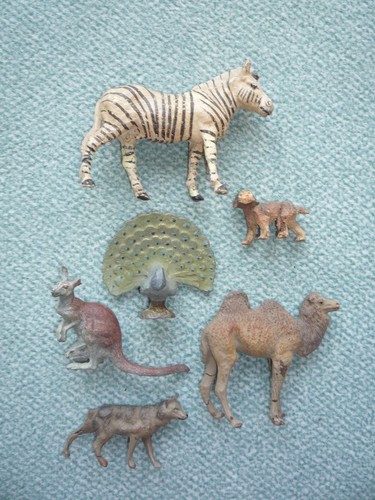 Alte tiere figuren aus - tiere, &