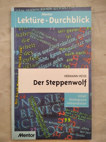 Hermann hesse der - hesse,
