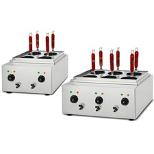 VERTES Gastro Nudelkocher Pastakocher Elektrisch, 4 - 6 Nudel-Körbe