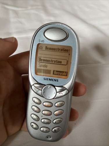 Siemens s45 grau handy retro - s45, grau,