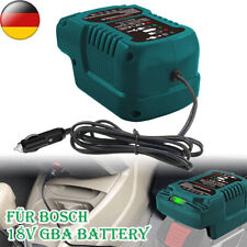 Mini Auto Ladegerät Anzeige für Bosch 18V GBA Akku Zigarettenanzünder Stecker