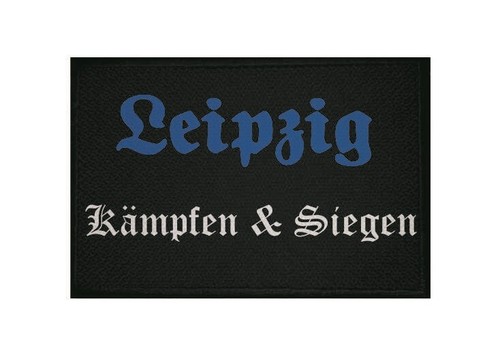Aufnäher leipzig kämpfen - kämpfen, &