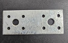 5 Stk. Lochplatten Verbinder - 100 x 40mm - Stärke 2,0mm - Metallverbinder - Neu