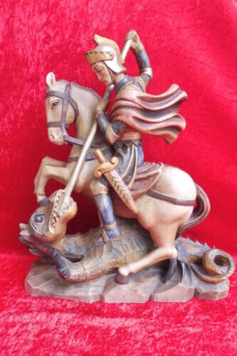 Schöne alte holzfigur - alte,