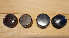 Vintage Drehknöpfe (4), Original für DKE38, Drehko’s oder Potentiometer