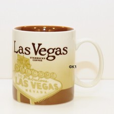 STARBUCKS City Mug Tasse . Las Vegas . Collector Series © 2009 MiC
