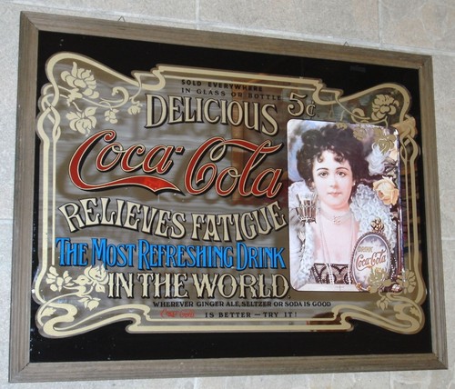 Coca cola nostalgie spiegel - nostalgie,