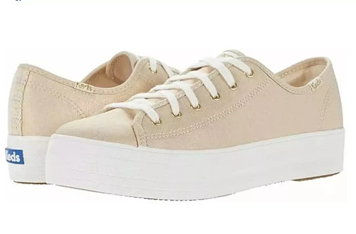 Keds triple kick gold - kick, canvas